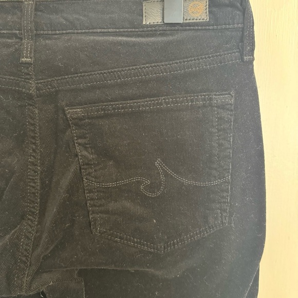 AG Prima CORDUROY CIGARETTE LEG Black Corduroy Size 26R - Picture 7 of 11